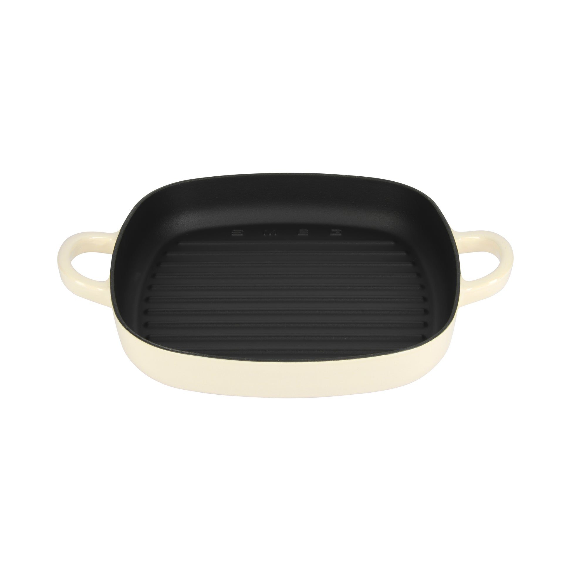 SMEG grillpan crème 